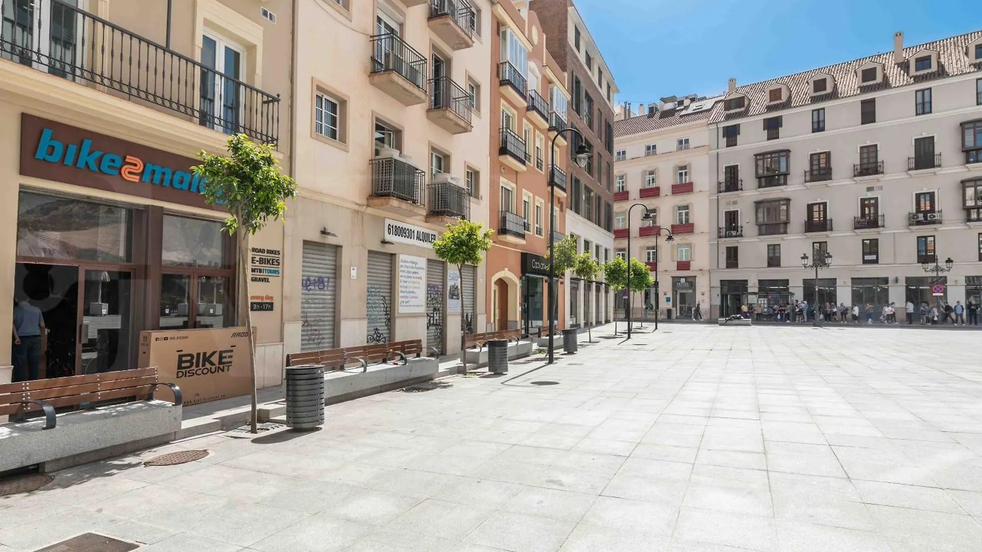 Exclusive Apartment In The Centre With Parking Rems Màlaga Španělsko